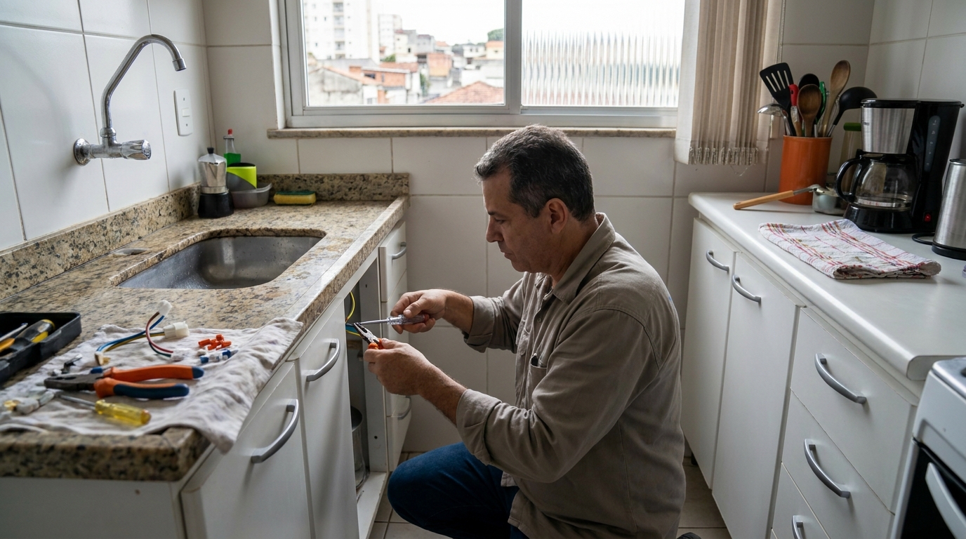 Troca de Torneira Elétrica em Limeira‑SP